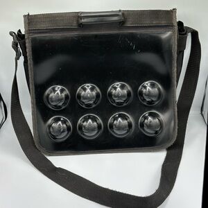 CMD Vintage 00s Craig Morrison Designs Rubber Bug Bag DJ Bag Messenger Bag AS IS